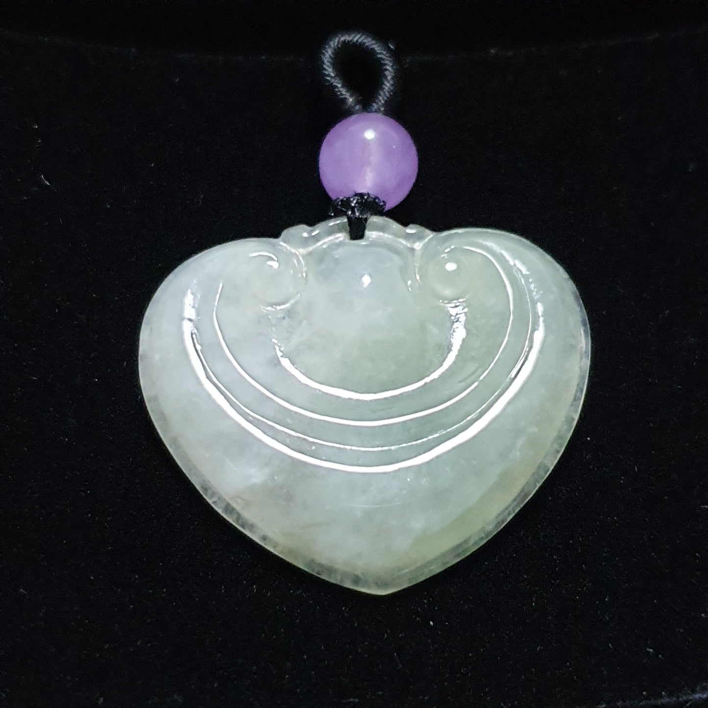 糯种如意翡翠吊坠 (Type A Jadeite Jade RuYi Pendants) PRY29699