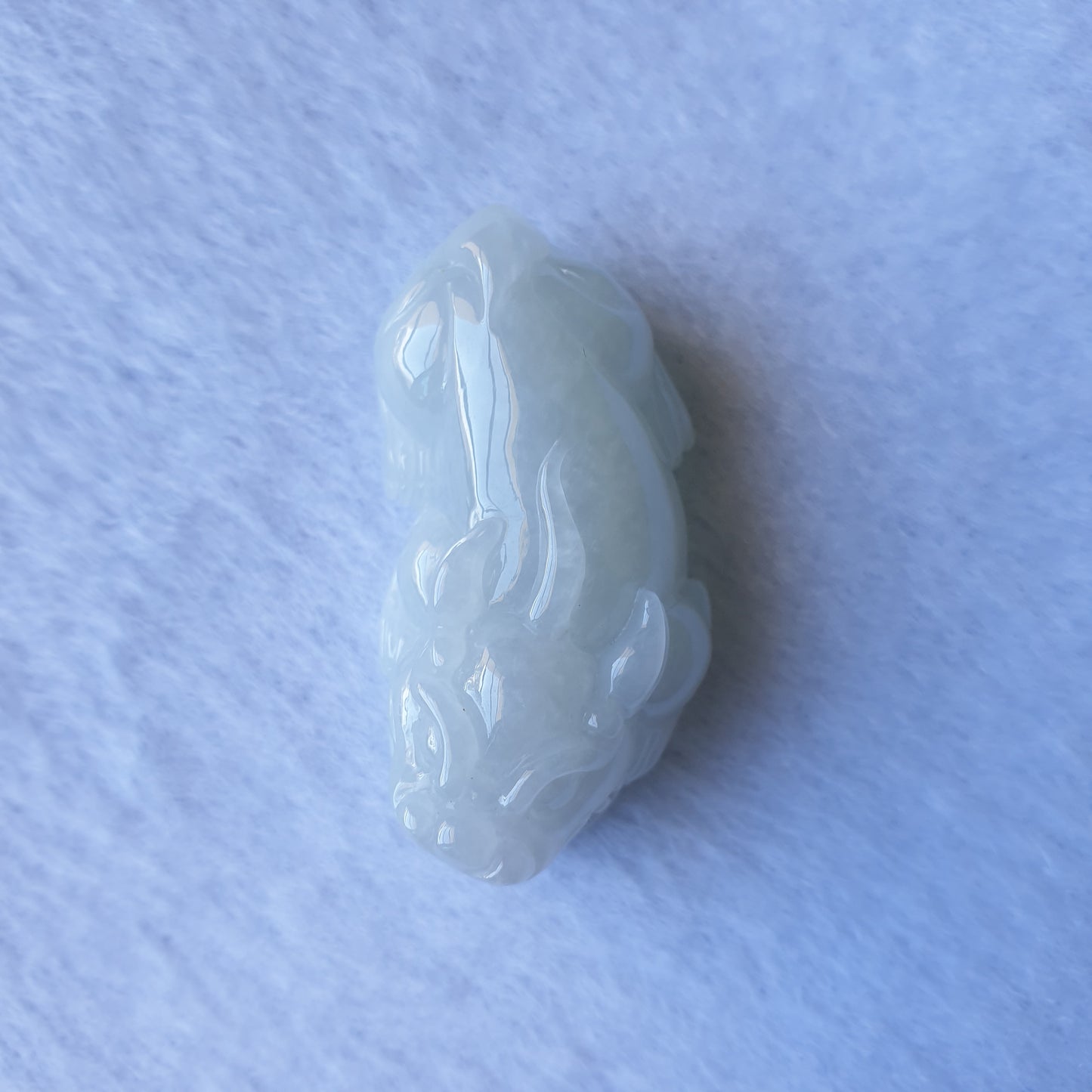 Myanmar Burma Natural Type A Light Green Light Lavender Jadeite Jade PiXiu Jewellery Pendant Pi Xiu Jewelry 缅甸天然A货淡绿淡紫翡翠貔貅吊坠首饰 Singapore Jadeite Jade Love Jadeite 爱翡阁新加坡翡翠