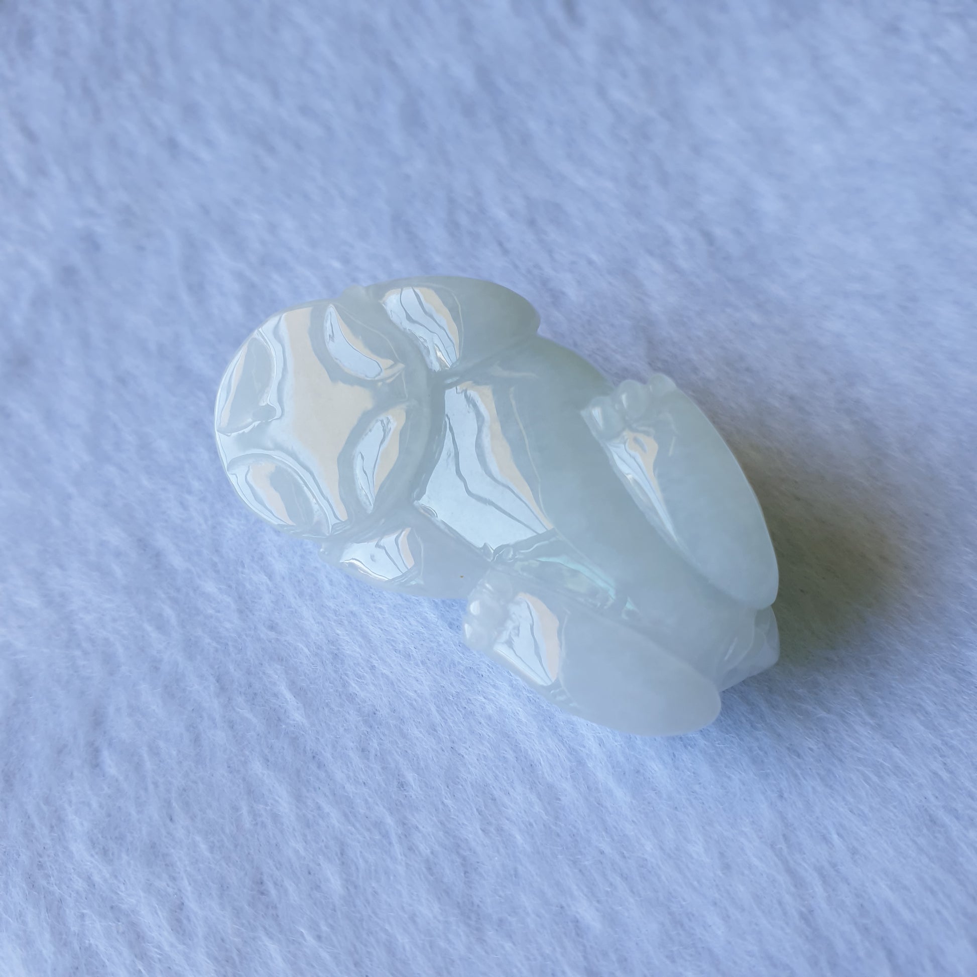 Myanmar Burma Natural Type A Light Green Light Lavender Jadeite Jade PiXiu Jewellery Pendant Pi Xiu Jewelry 缅甸天然A货淡绿淡紫翡翠貔貅吊坠首饰 Singapore Jadeite Jade Love Jadeite 爱翡阁新加坡翡翠